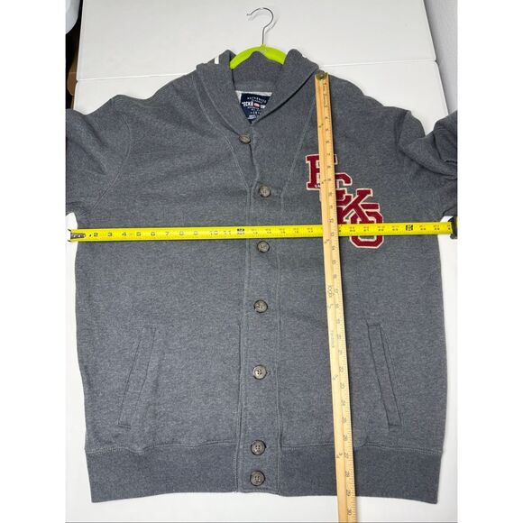 Ecko Unltd Men's Jacket XL Grey Collegiate Look Embellished - Picture 6 of 7